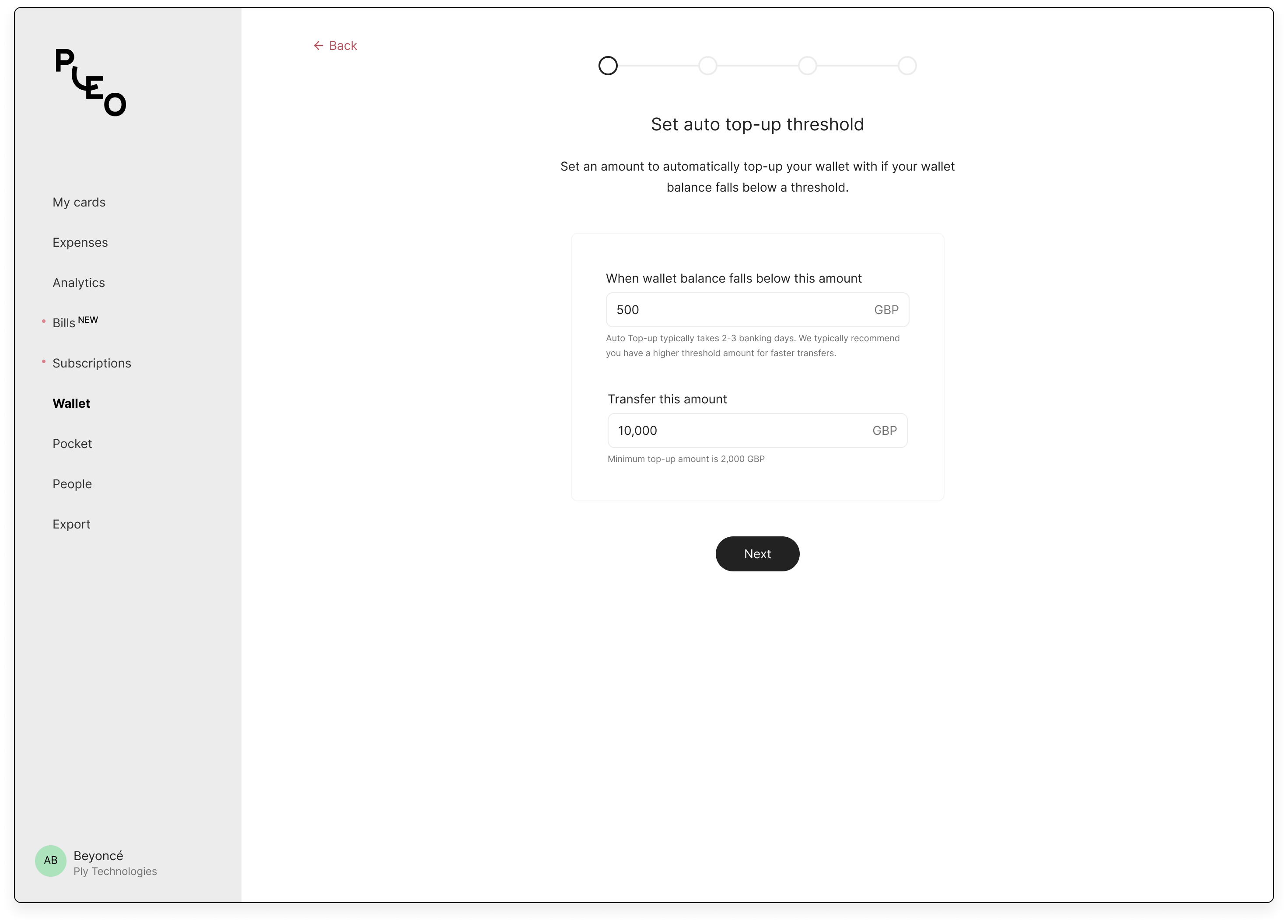 Setup-Auto-Top-up-Threshold